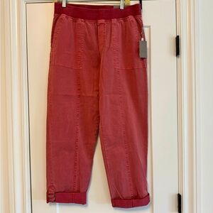 NWT Soft Surroundings Red Casual Pants